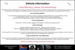 2018 Honda CR-V VTi RW MY18 White Orchid