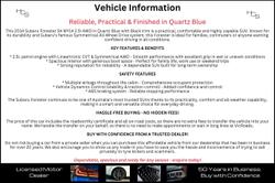 2014 Subaru Forester 2.5i S4 MY14 AWD Quartz Blue