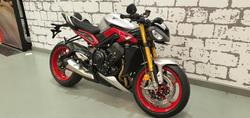 2025 Triumph Street Triple 765 RX Street Triple Silver