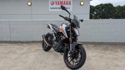 2021 Ktm 390 DUKE White