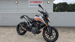 2021 Ktm 390 DUKE White