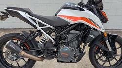 2021 Ktm 390 DUKE White