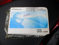 2008 Honda VFR800F (VFR800Fi) RED