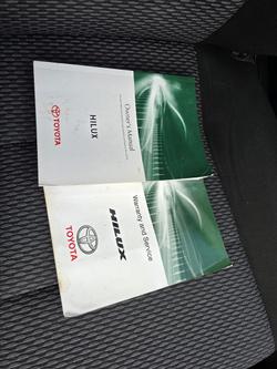 2015 Toyota Hilux Workmate TGN121R 4x2 Glacier White