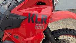 2023 Kawasaki KLR650 (KL650) ADVENTURE Red