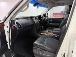 2016 Nissan Patrol Ti Y62 MY15 4X4 Dual Range Ivory Pearl