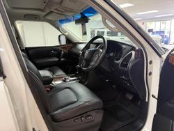 2016 Nissan Patrol Ti Y62 MY15 4X4 Dual Range Ivory Pearl