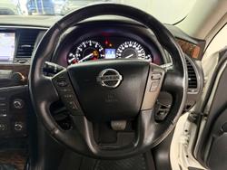 2016 Nissan Patrol Ti Y62 MY15 4X4 Dual Range Ivory Pearl