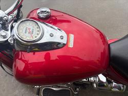 2010 Yamaha XVS650A V-STAR CLASSIC Red