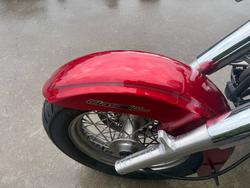 2010 Yamaha XVS650A V-STAR CLASSIC Red