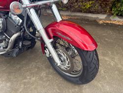 2010 Yamaha XVS650A V-STAR CLASSIC Red