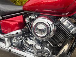 2010 Yamaha XVS650A V-STAR CLASSIC Red