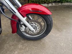 2010 Yamaha XVS650A V-STAR CLASSIC Red