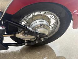 2010 Yamaha XVS650A V-STAR CLASSIC Red