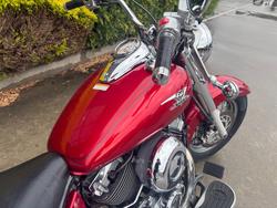 2010 Yamaha XVS650A V-STAR CLASSIC Red