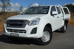 2018 Isuzu D-MAX SX MY18 4X4 Dual Range Splash White