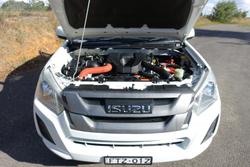 2018 Isuzu D-MAX SX MY18 4X4 Dual Range Splash White