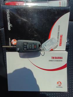 2014 Holden Barina CDX TM MY14 Snowflake White