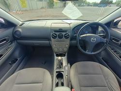 2003 Mazda 6 Classic GG Series 1 Silver Contrail