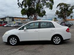 2007 Nissan Tiida ST-L C11 MY07 Polar White