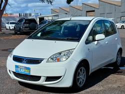 2007 Mitsubishi Colt LS RG MY07 White