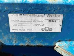 0 John Berends Rm80 Hd Trailing Offset Disc Plough BLUE