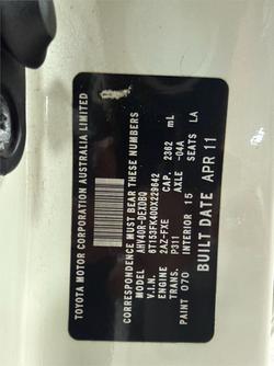 2011 Toyota Camry Hybrid