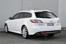 2012 Mazda 6 Touring GH Series 2 MY12 Crystal White Pearl