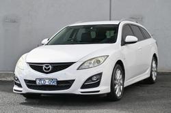 2012 Mazda 6 Touring GH Series 2 MY12 Crystal White Pearl