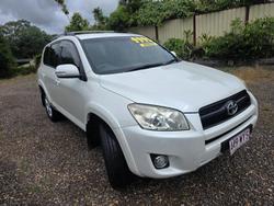 2012 Toyota RAV4 Cruiser ACA38R MY12 4x2 WHITE