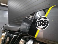 2020 Royal Enfield CONTINENTAL GT 650 CUSTOM black, yellow, grey