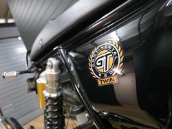 2020 Royal Enfield CONTINENTAL GT 650 CUSTOM black, yellow, grey