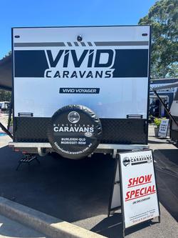 2026 Vivid Caravans Voyager Club lounge