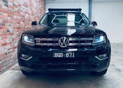 2022 Volkswagen Amarok TDI550 Sportline 2H MY22 4X4 Constant Deep Black