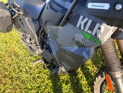 2023 Kawasaki KLR650 (KL650) ADVENTURE Black