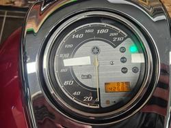 2009 Yamaha XVS950A RED