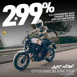 2025 Yamaha XSR700 (MTM660LA)