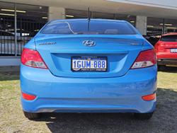 2019 Hyundai Accent Sport RB6 MY19 Blue Lagoon