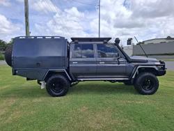 2022 Toyota Landcruiser GXL VDJ79R 4X4 Dual Range Graphite