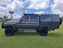 2022 Toyota Landcruiser GXL VDJ79R 4X4 Dual Range Graphite
