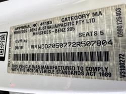 2019 Mercedes-Benz C-Class C200