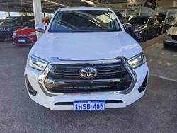 2022 Toyota Hilux SR5 GUN126R 4X4 Dual Range Glacier White