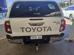 2022 Toyota Hilux SR5 GUN126R 4X4 Dual Range Glacier White