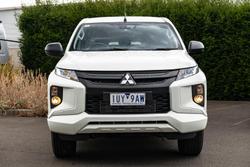 2022 Mitsubishi Triton GLX+ MR MY22 4X4 Dual Range White