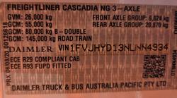 2021 Freightliner Cascadia WHITE