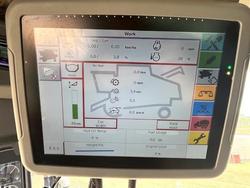 2013 Gleaner S77 Harvester & 40' Dynaflex 9250 Front