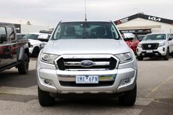 2017 Ford Ranger XLT PX MkII MY18 4X4 Dual Range Ingot Silver