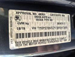 2019 SKODA Kodiaq 132TSI NS MY20 4X4 Quartz Grey