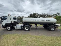 2009 Isuzu F Series GXD WHITE