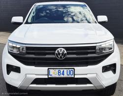 2024 Volkswagen Amarok TDI500 Life NF MY23 4X4 Dual Range Clear White